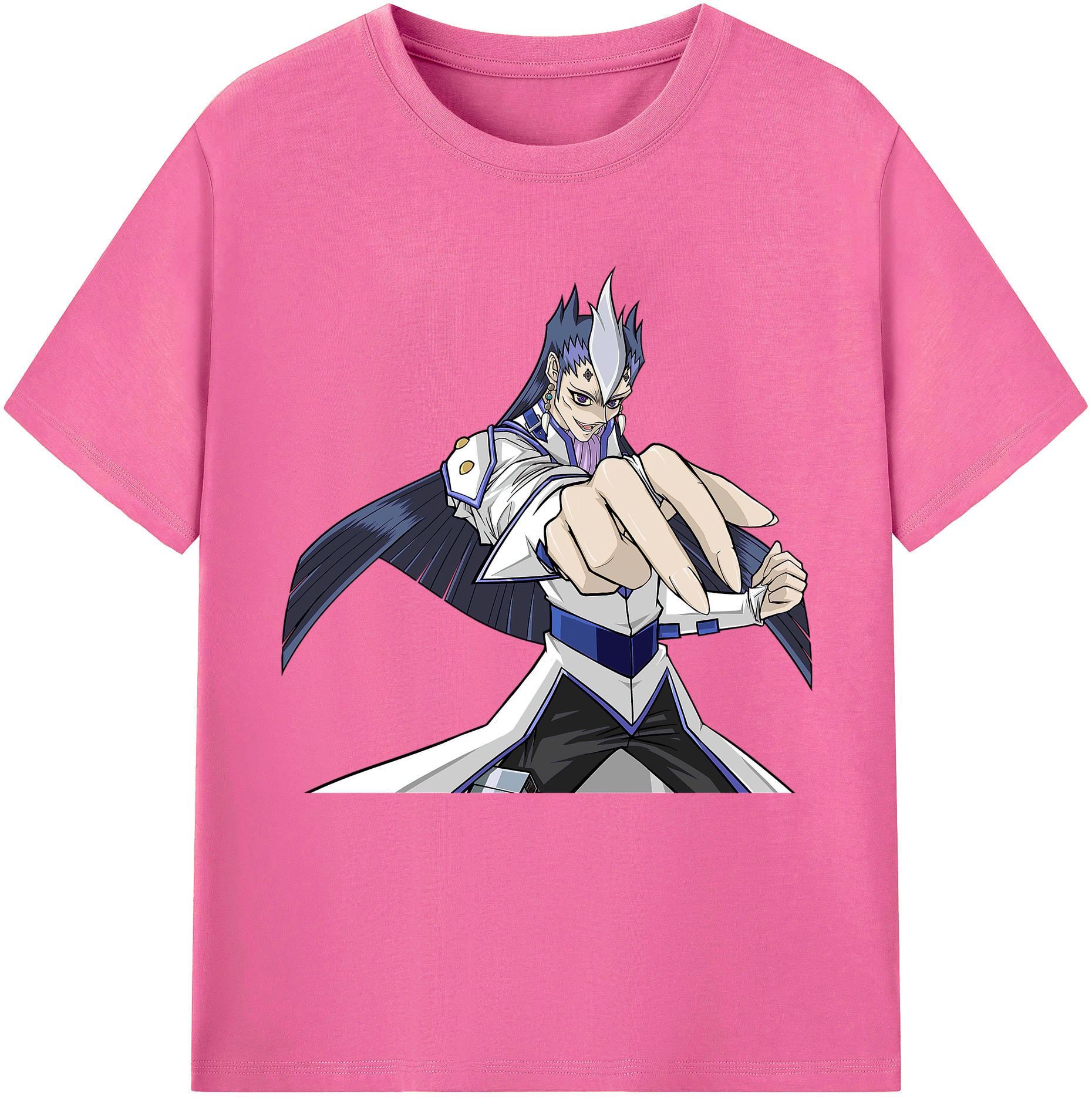 （画像用） 遊☆戯☆王 Yu-Gi-Oh! レディースカジュアルプリントTシャツ（綿100％）